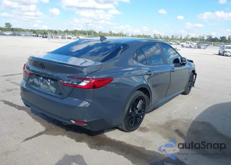 2025 Toyota Camry Se from USA, damaged, VIN 4T1DAACK2SU125834